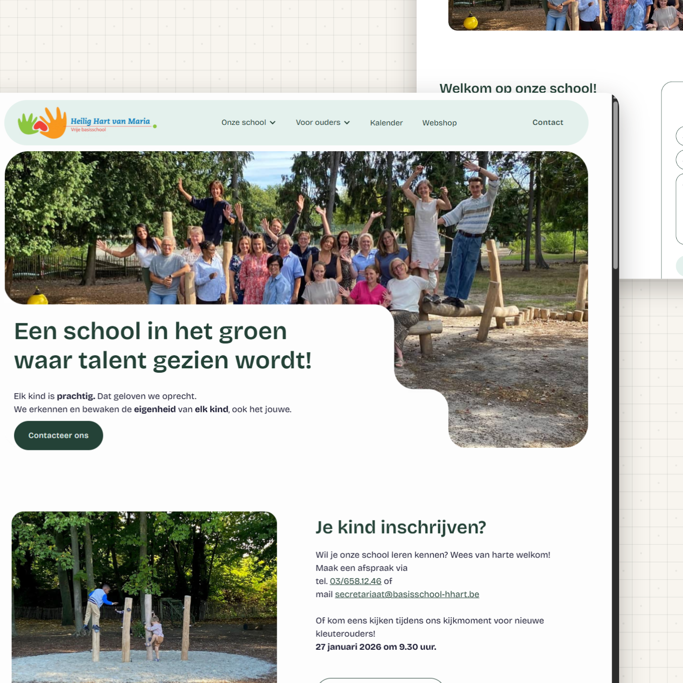 Het schoolteam van Basisschool Heilig Hart van Maria